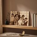 Puzzle de madera personalizado A4